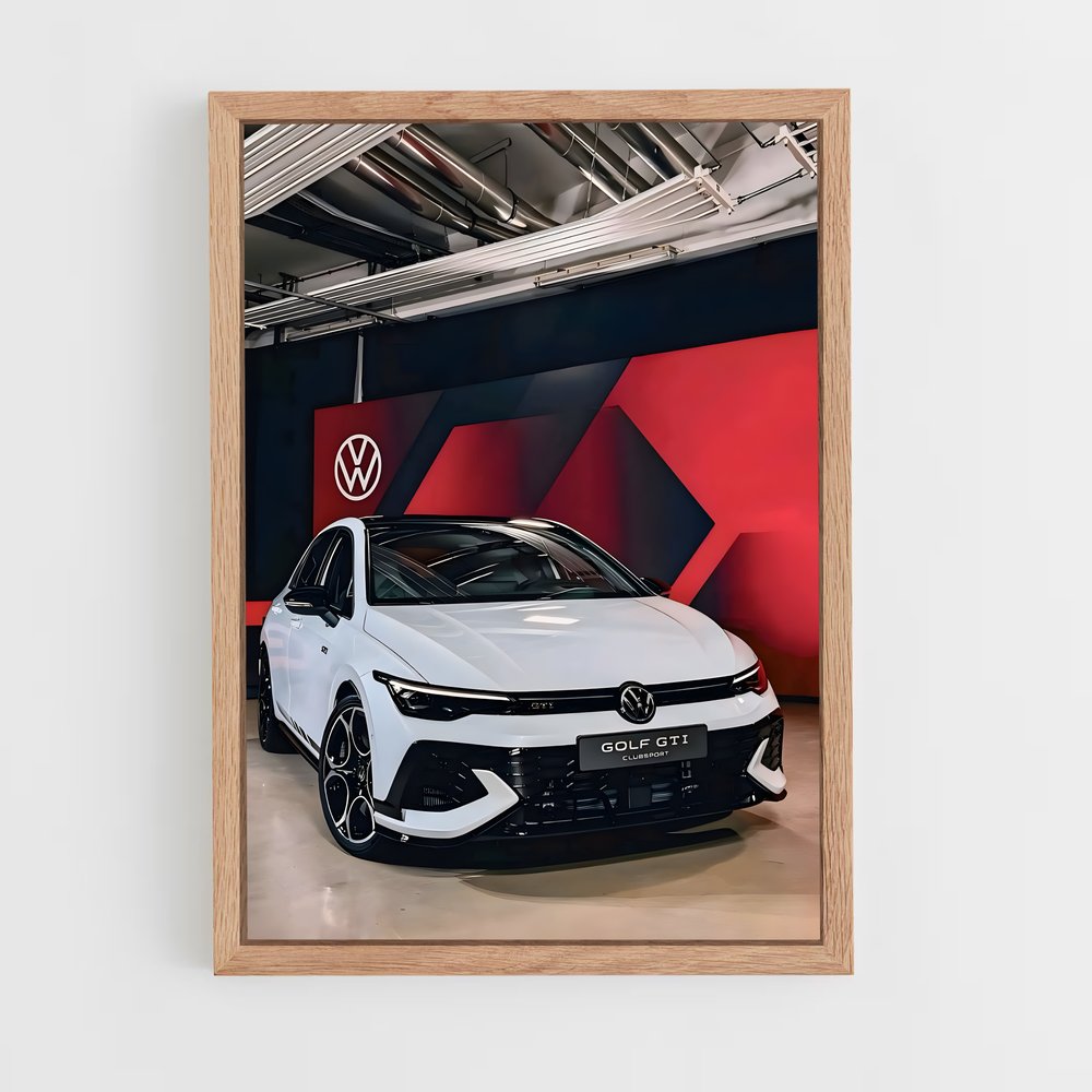 Poster GTI Evolution – affiche Volkswagen (vue 4)